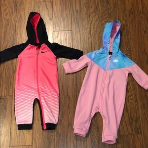 NIKE hoodie onesie sets ‼️ 9 month girl sets ❗️